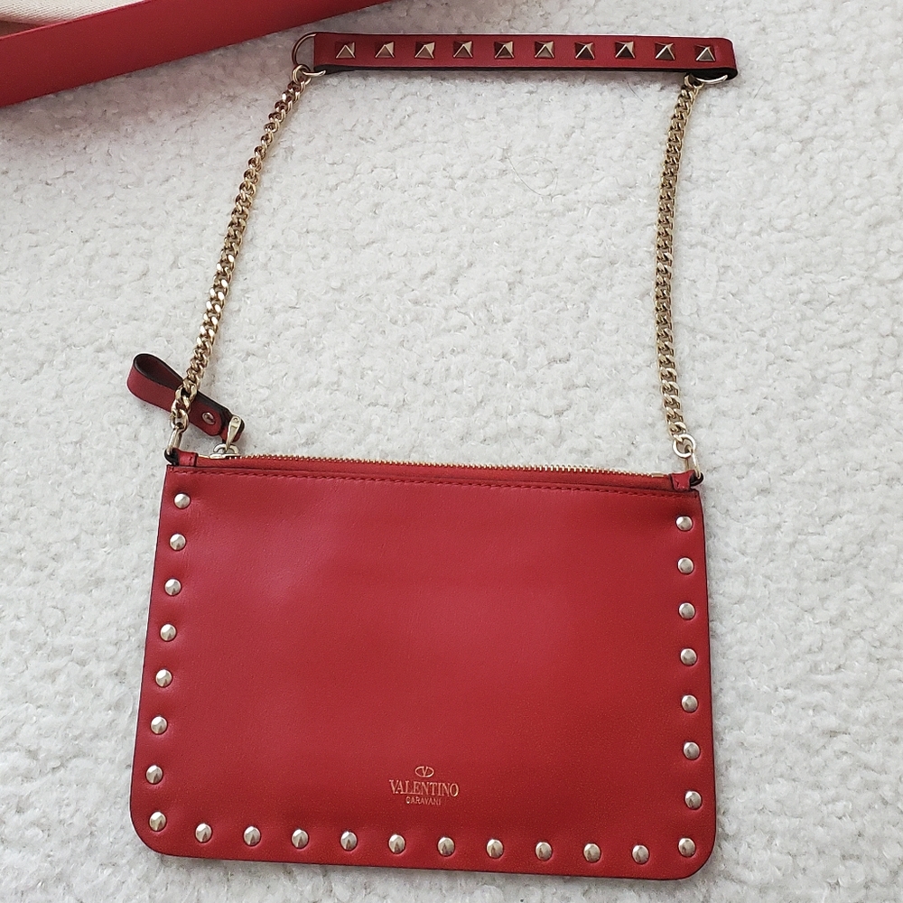 Rockstud clutch w. Strap